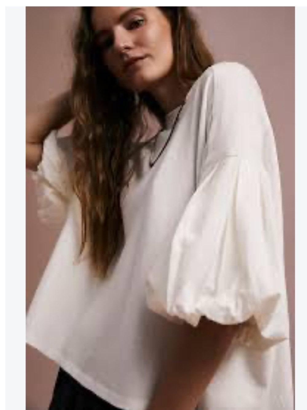 Free People Blossom Tee from their We The Free line white size small